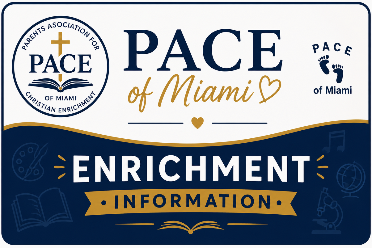 PACE Enrichment Classes – Christian Homeschool Co-op in Miami